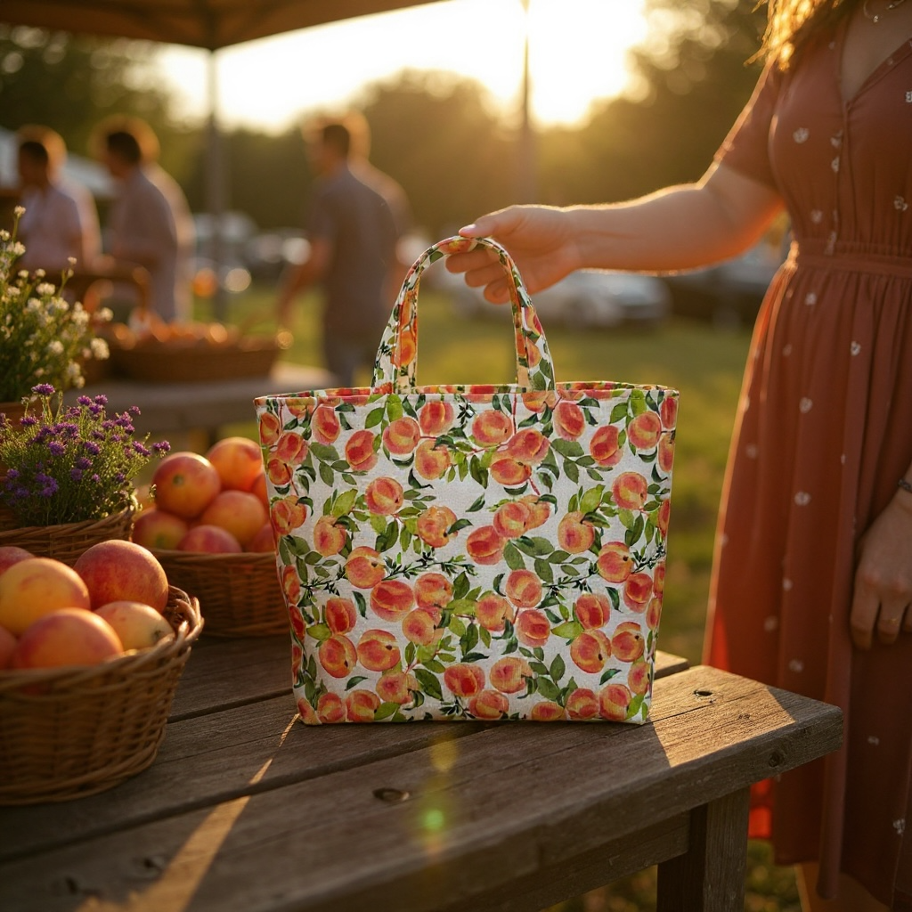 Medium Canvas Market Tote